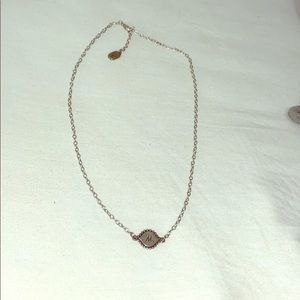 James Avery “M” initial necklace